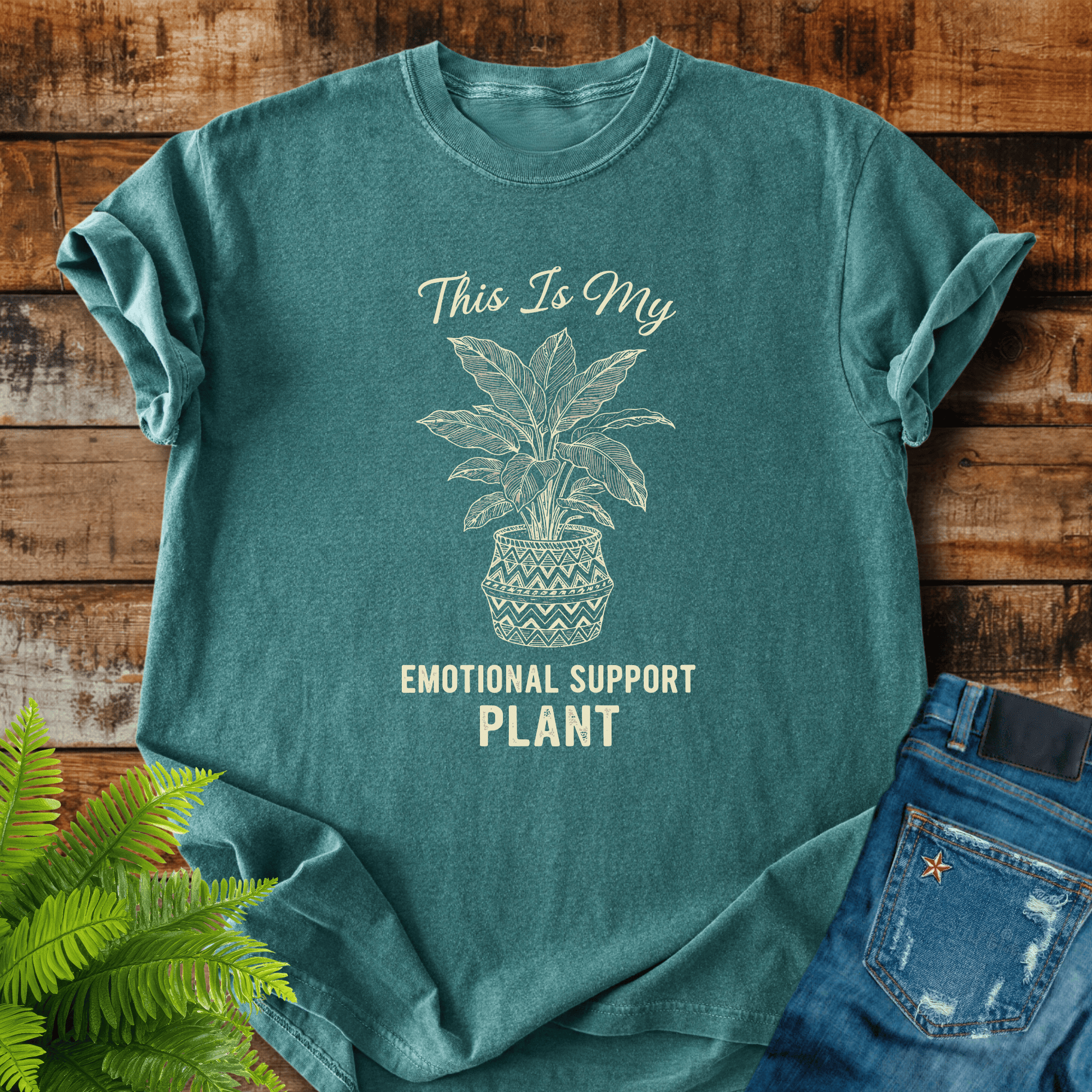 Emotional Support Plant T-shirt
