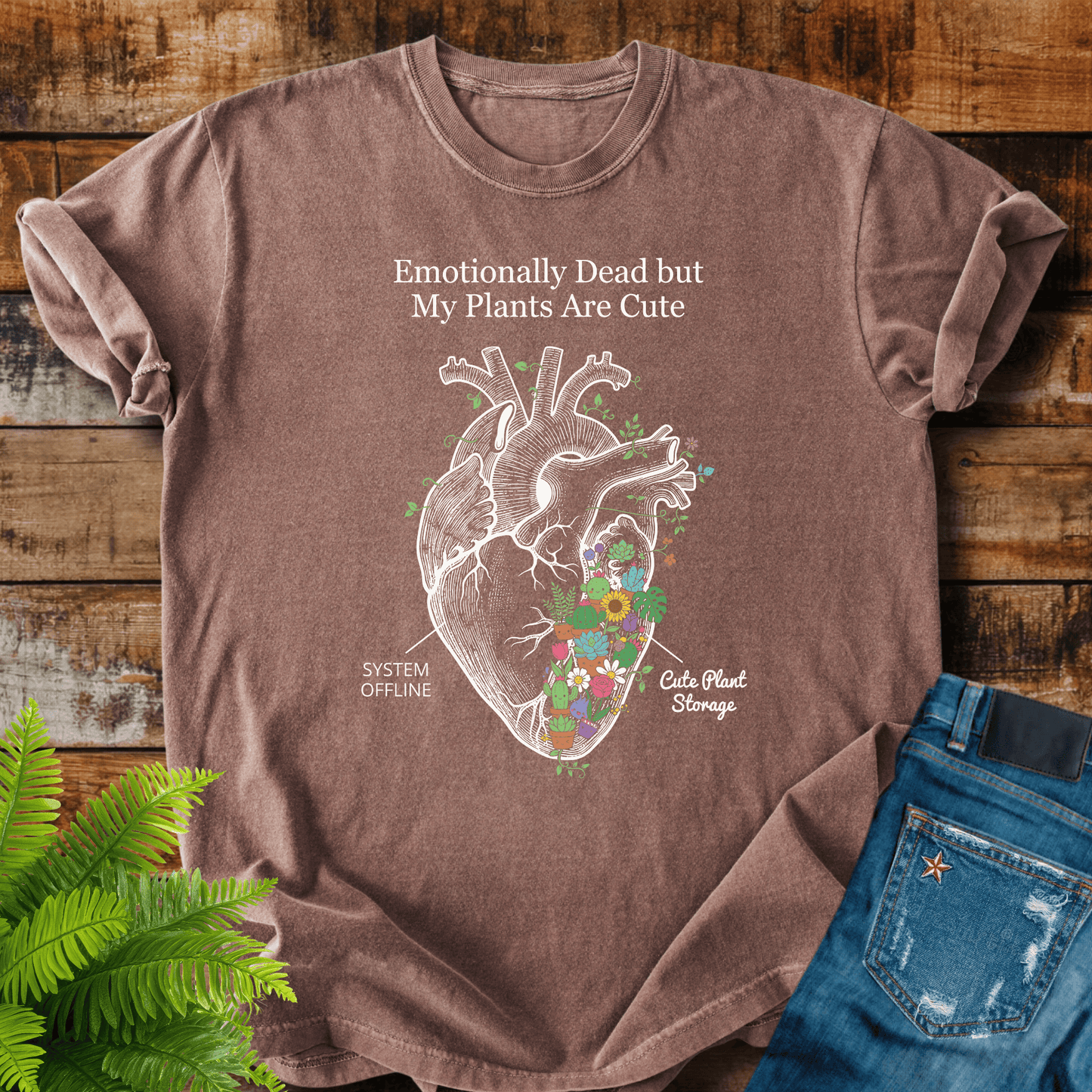 Emotionally Dead Plants T-shirt