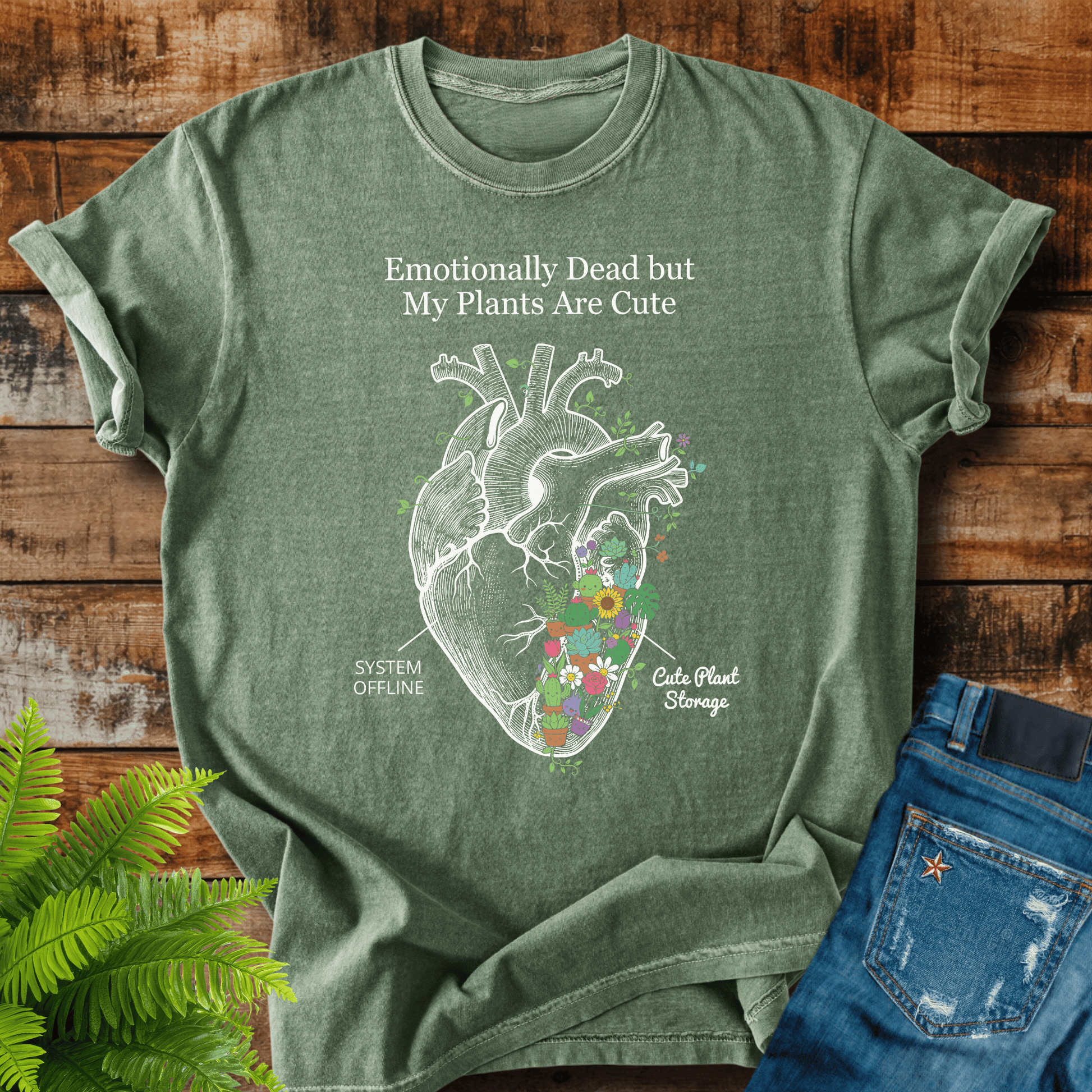 Emotionally Dead Plants T-shirt