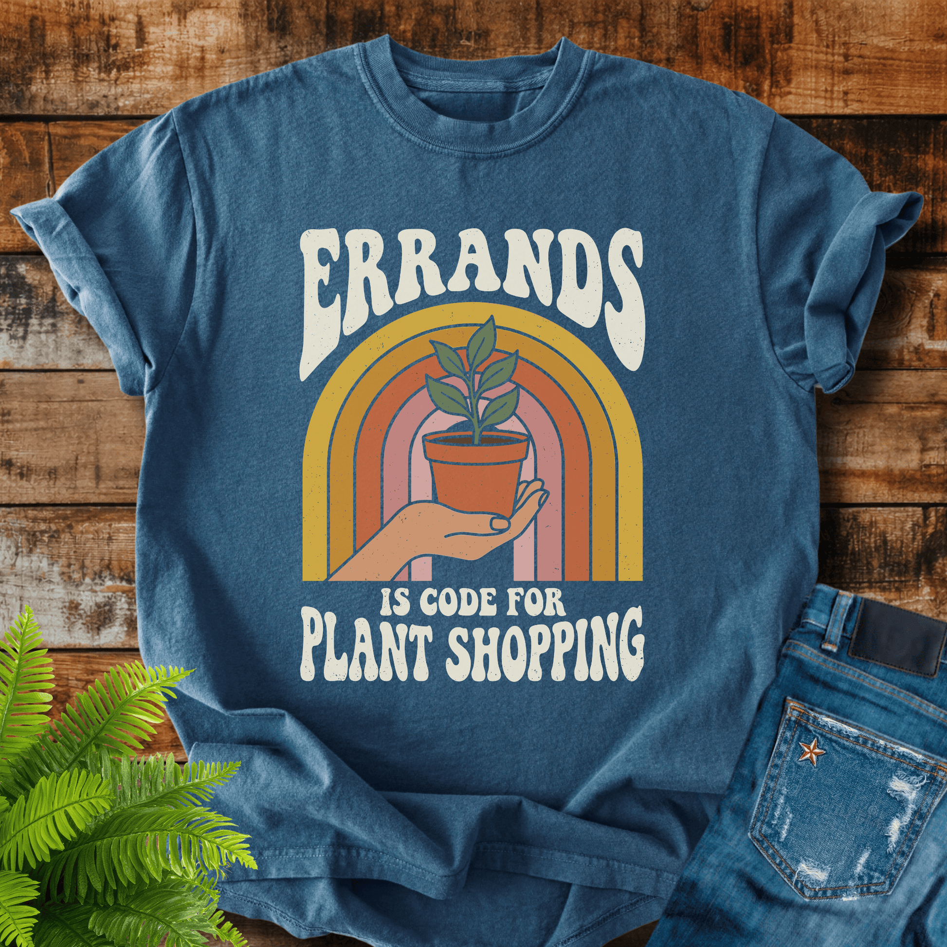 Errands Plant Shopping T-shirt