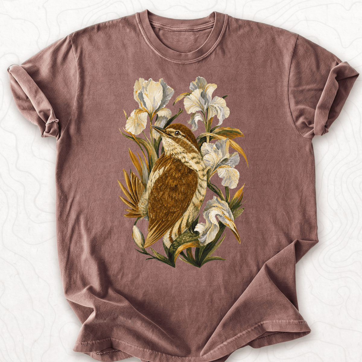 Bird And Iris T-shirt