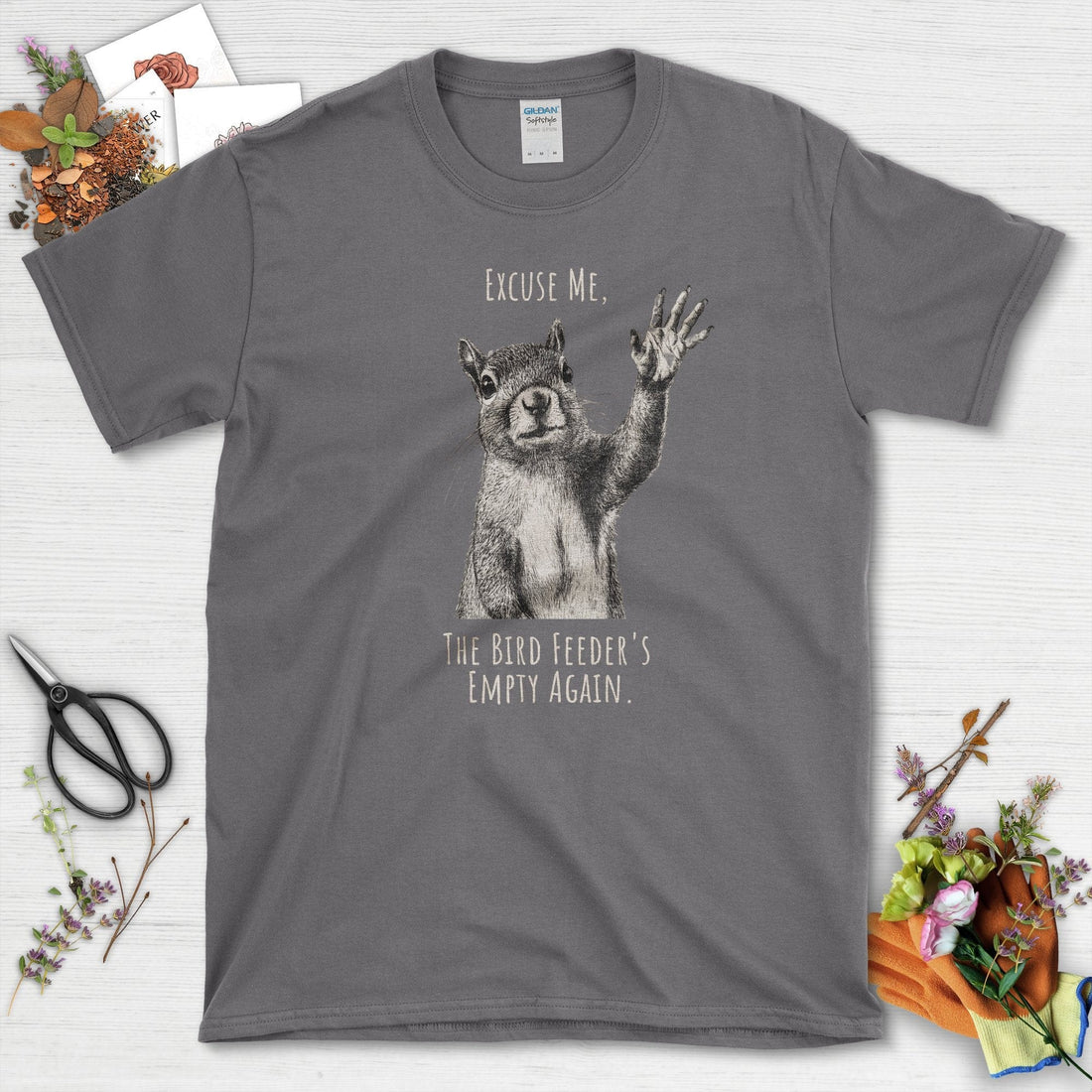 Excuse Me, Bird Feeder's Empty Youth T-Shirt