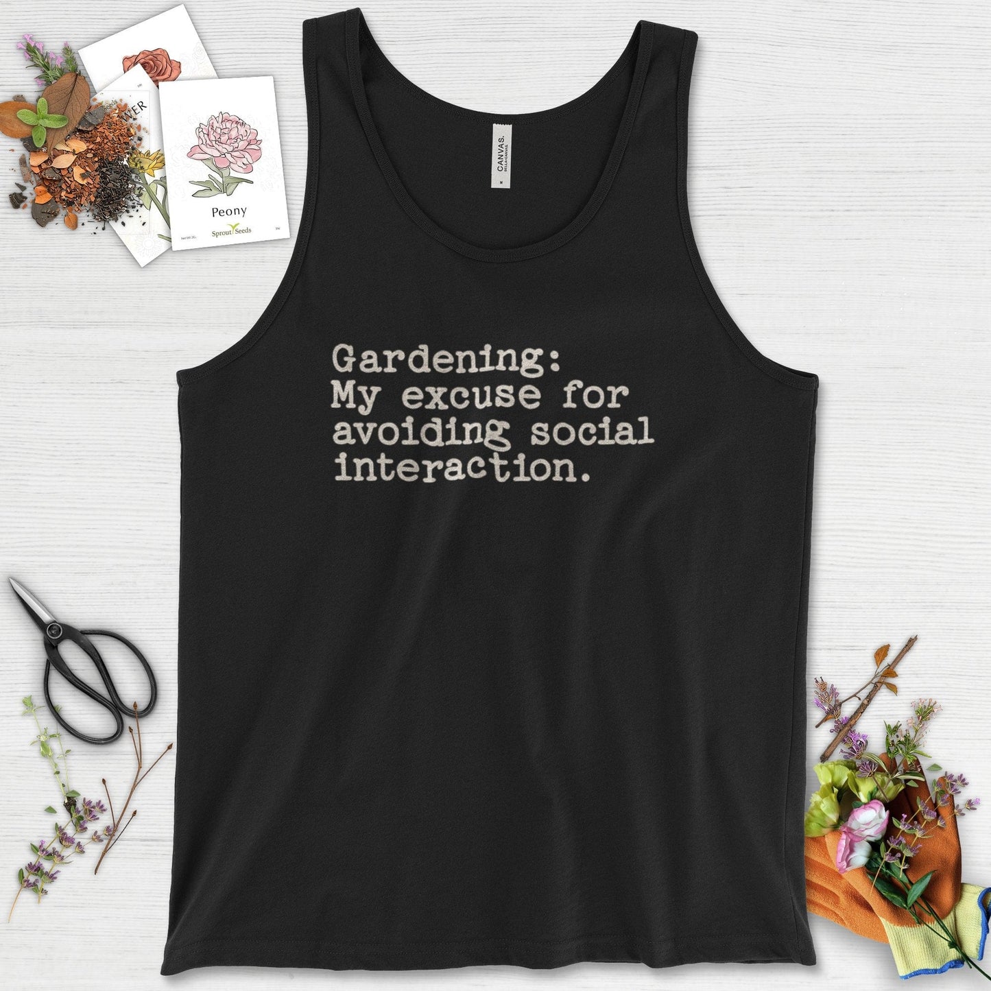 Excuse to Avoid Social Interaction Tank Top