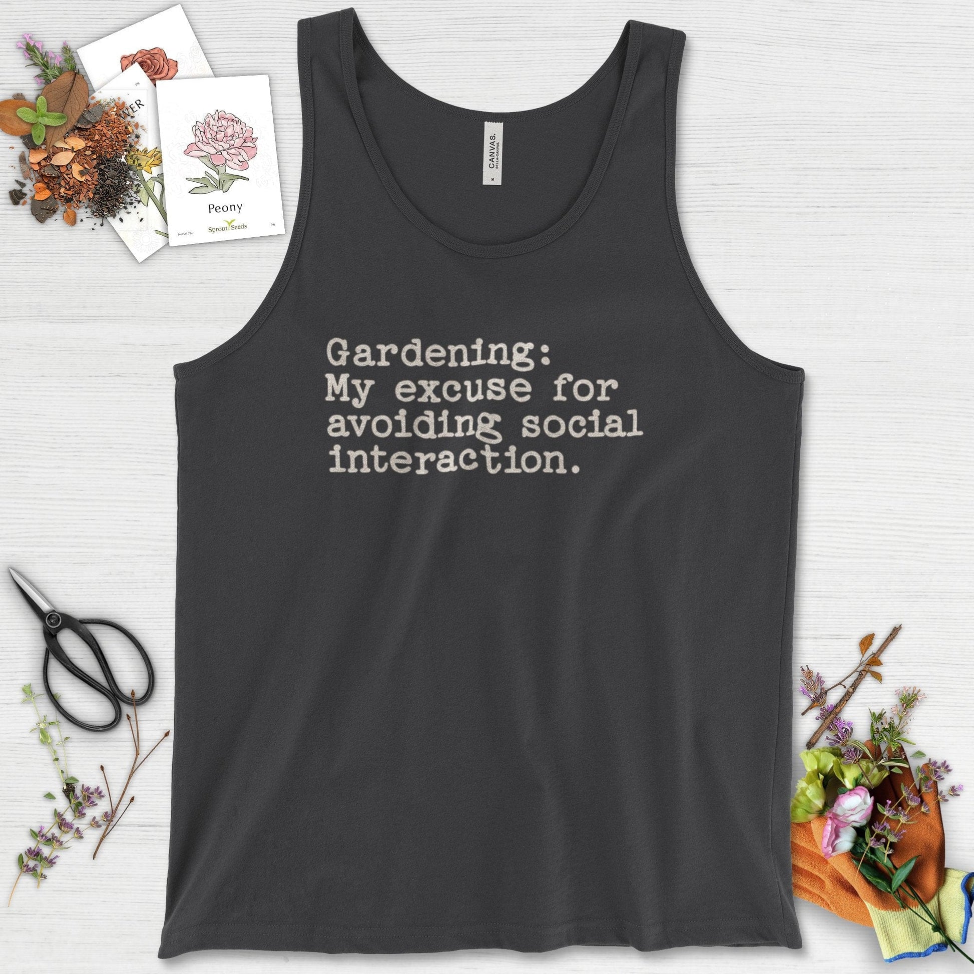 Excuse to Avoid Social Interaction Tank Top