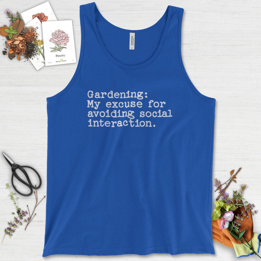 Excuse to Avoid Social Interaction Tank Top