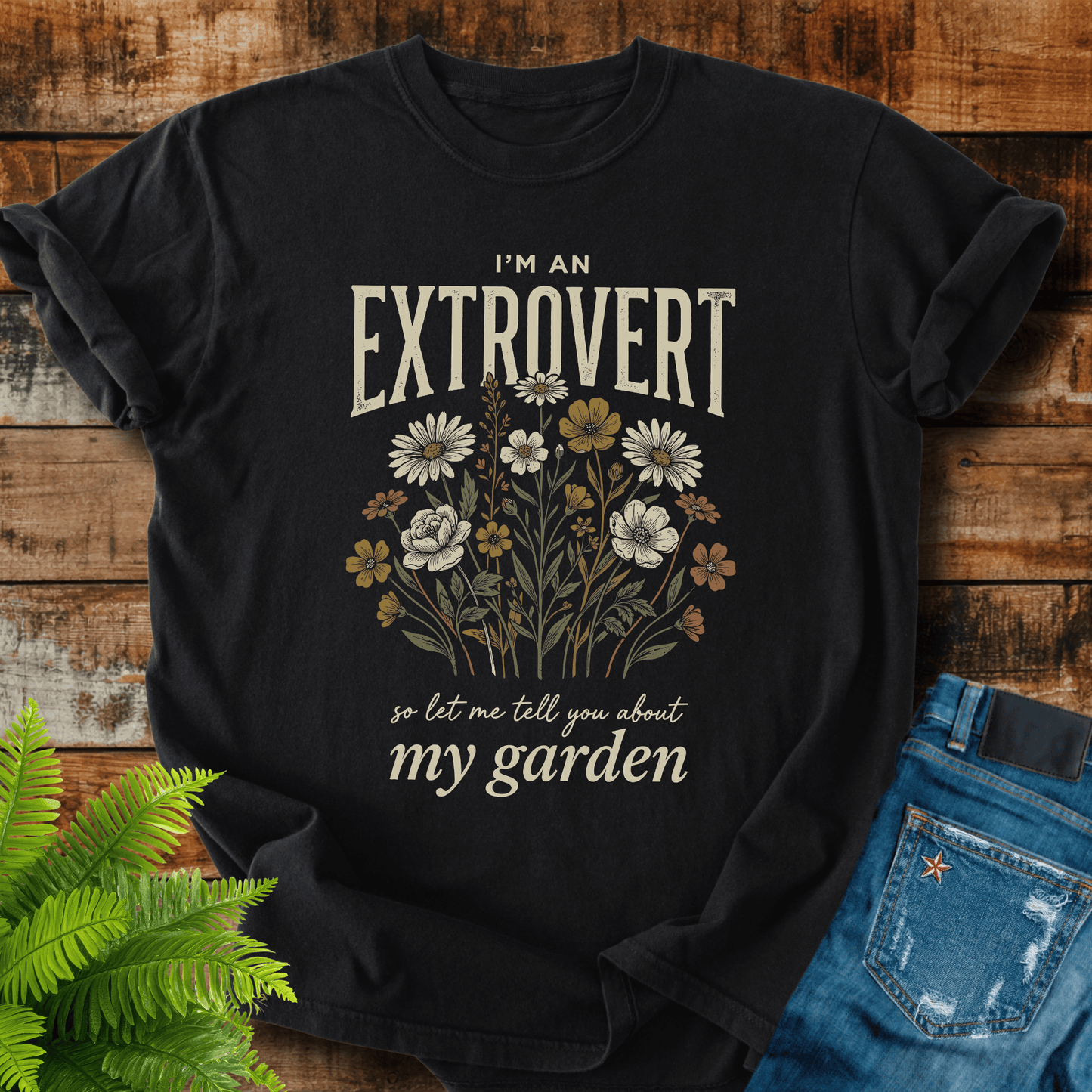 Extrovert Garden T-shirt