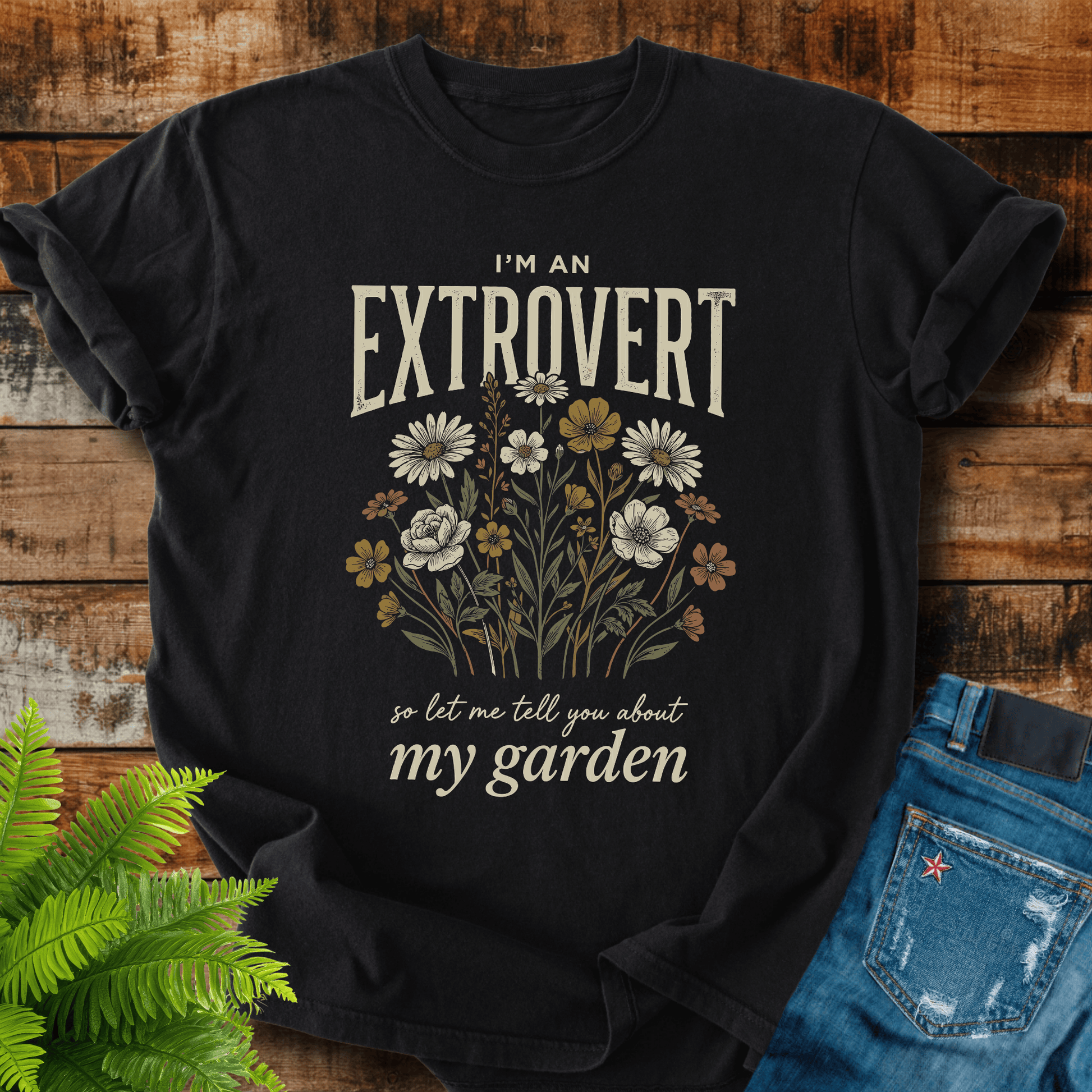 Extrovert Garden T-shirt