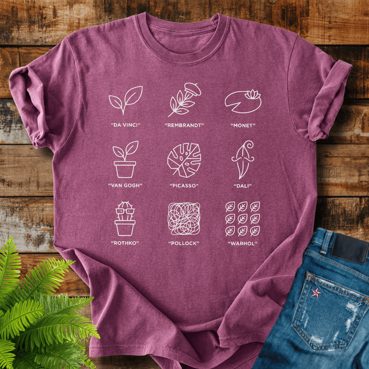 Famous Artists T-shirt