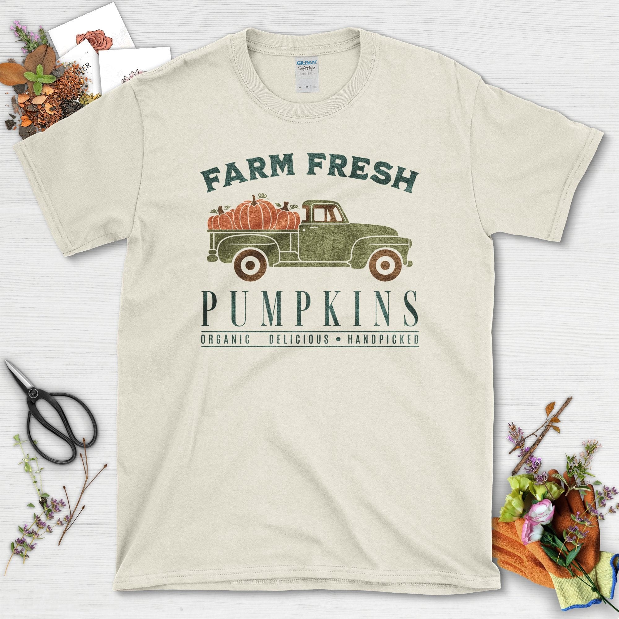 Farm Fresh Pumpkins Graphic T-Shirt
