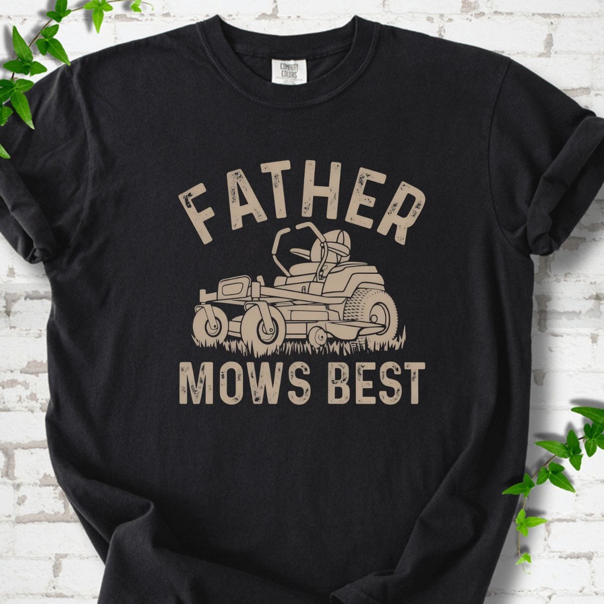 Father Mows Best T-Shirt