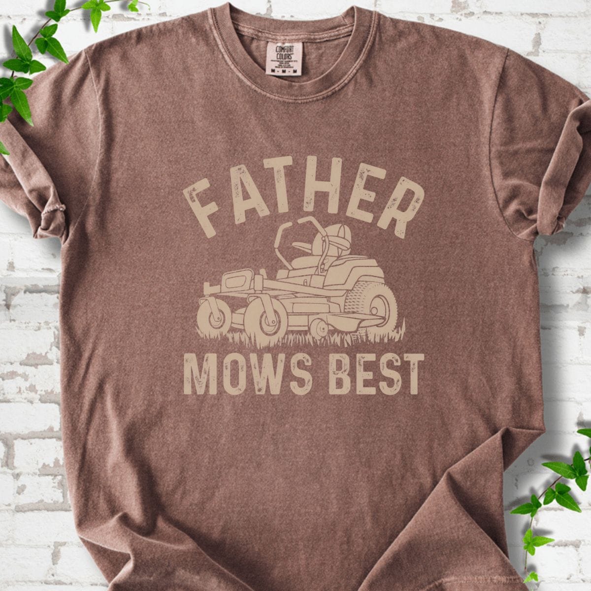 Father Mows Best T-Shirt