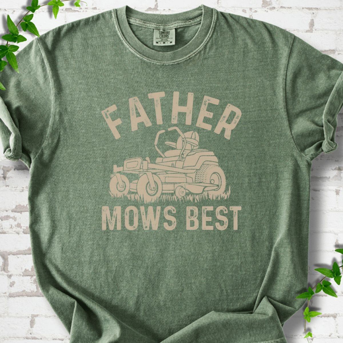 Father Mows Best T-Shirt