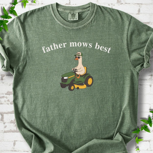 Father Mows Best T-Shirt
