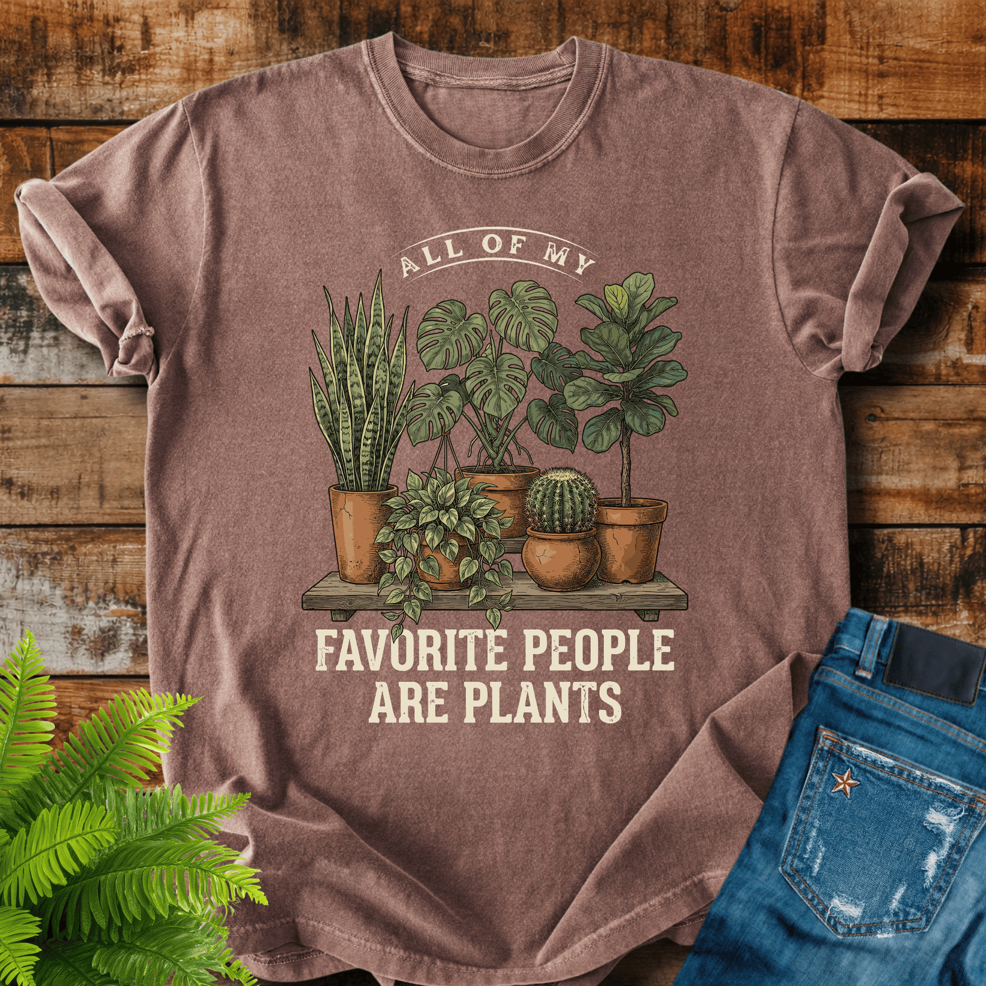 Favorite People Plants T-shirt