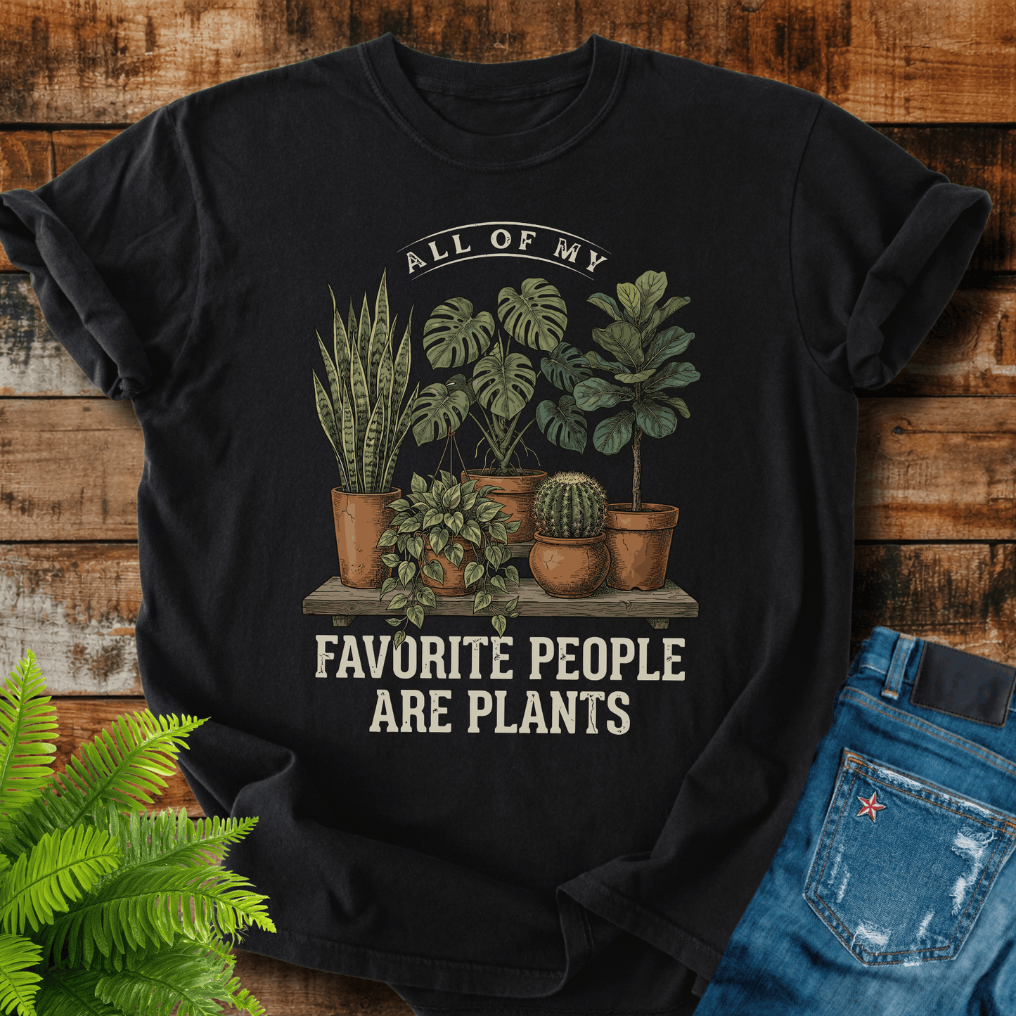 Favorite People Plants T-shirt