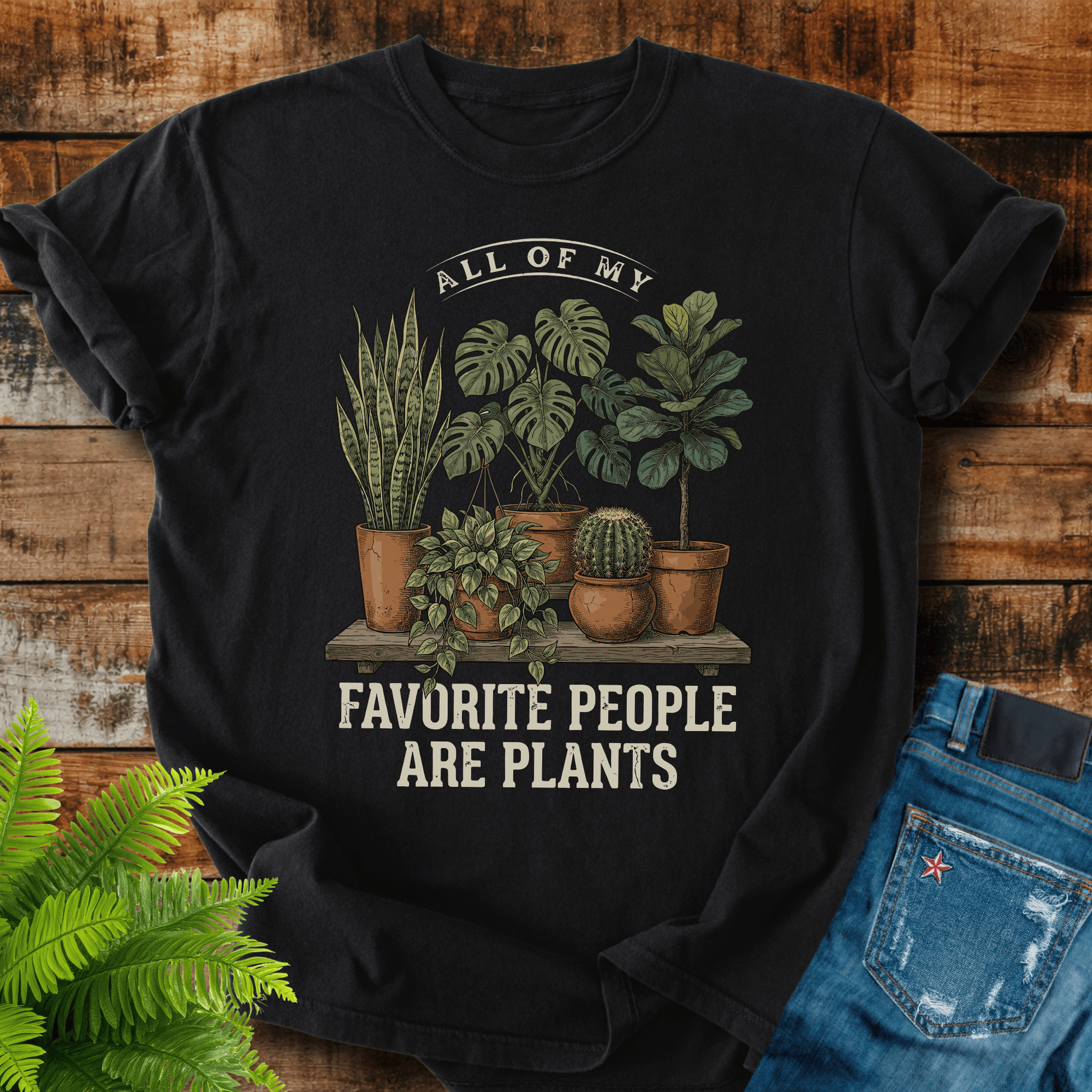Favorite People Plants T-shirt