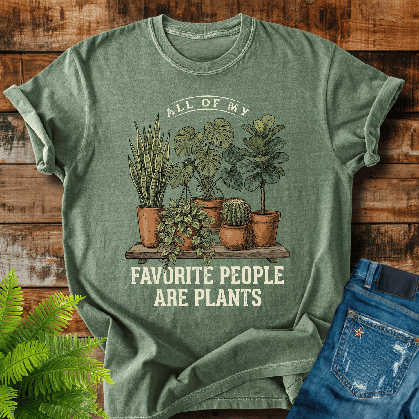 Favorite People Plants T-shirt