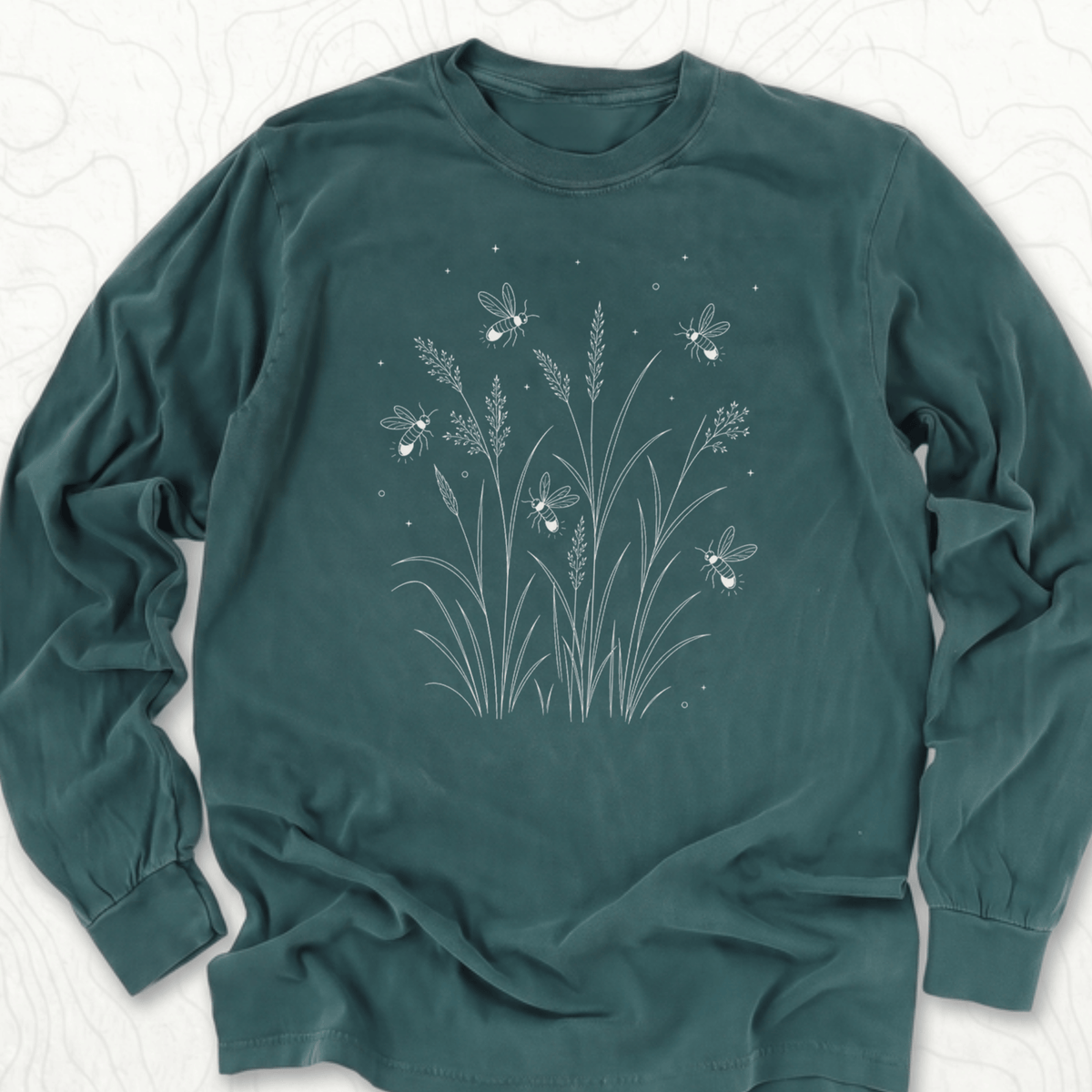 Fireflies Meadow LS T-shirt