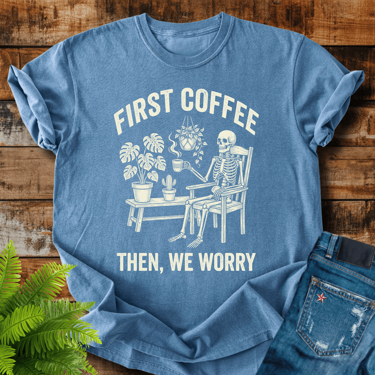First Coffee T-shirt