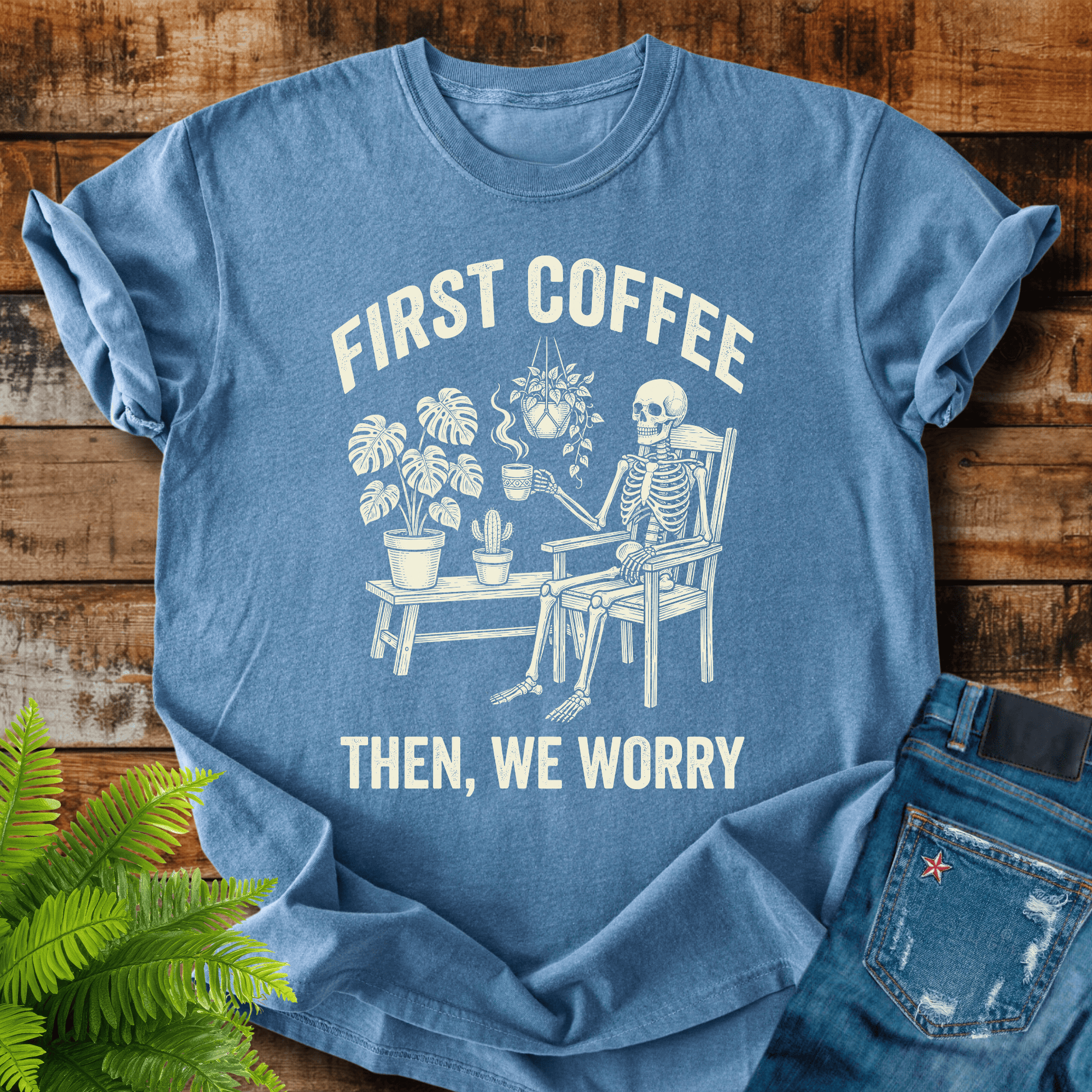 First Coffee T-shirt