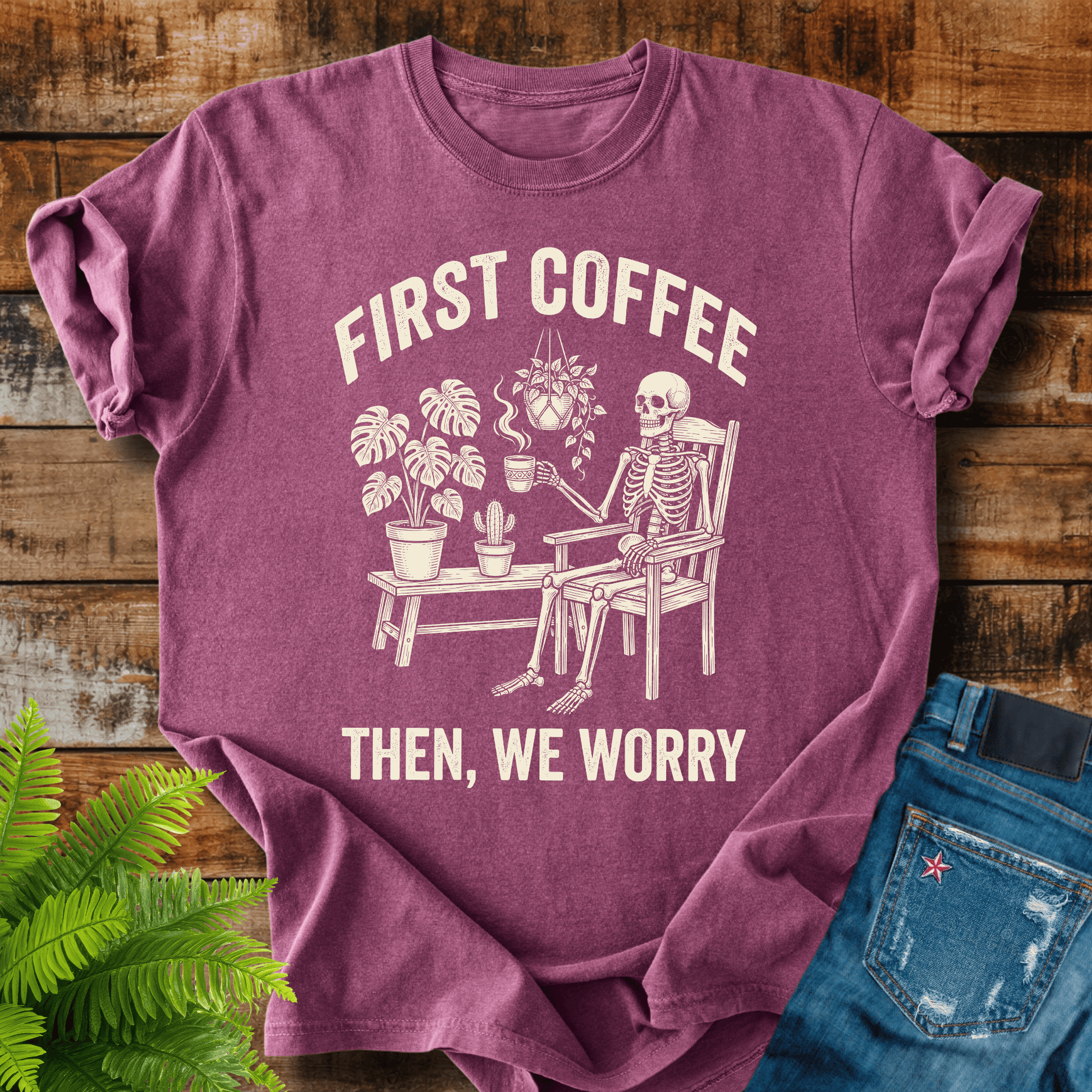 First Coffee T-shirt
