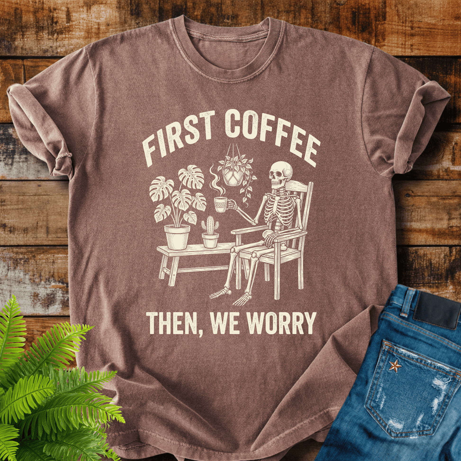 First Coffee T-shirt