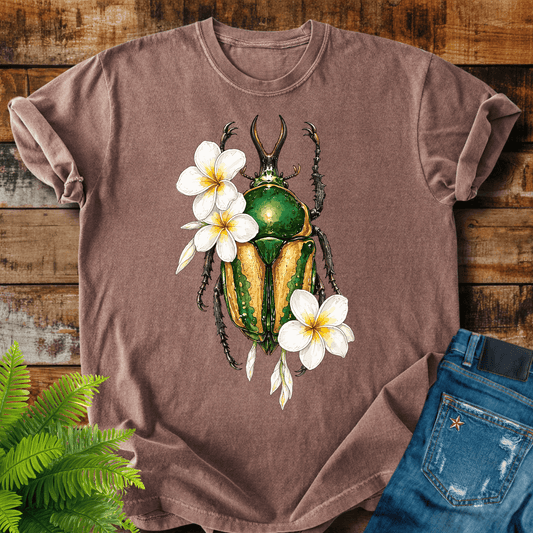 Floral Beetle T-shirt