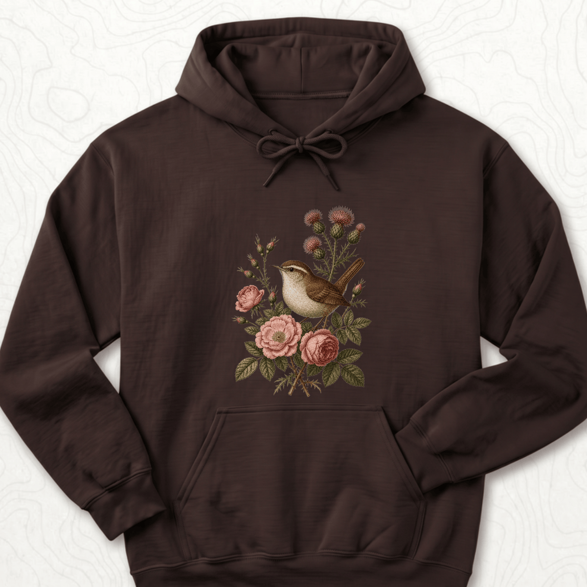 Floral Bird Hoodie
