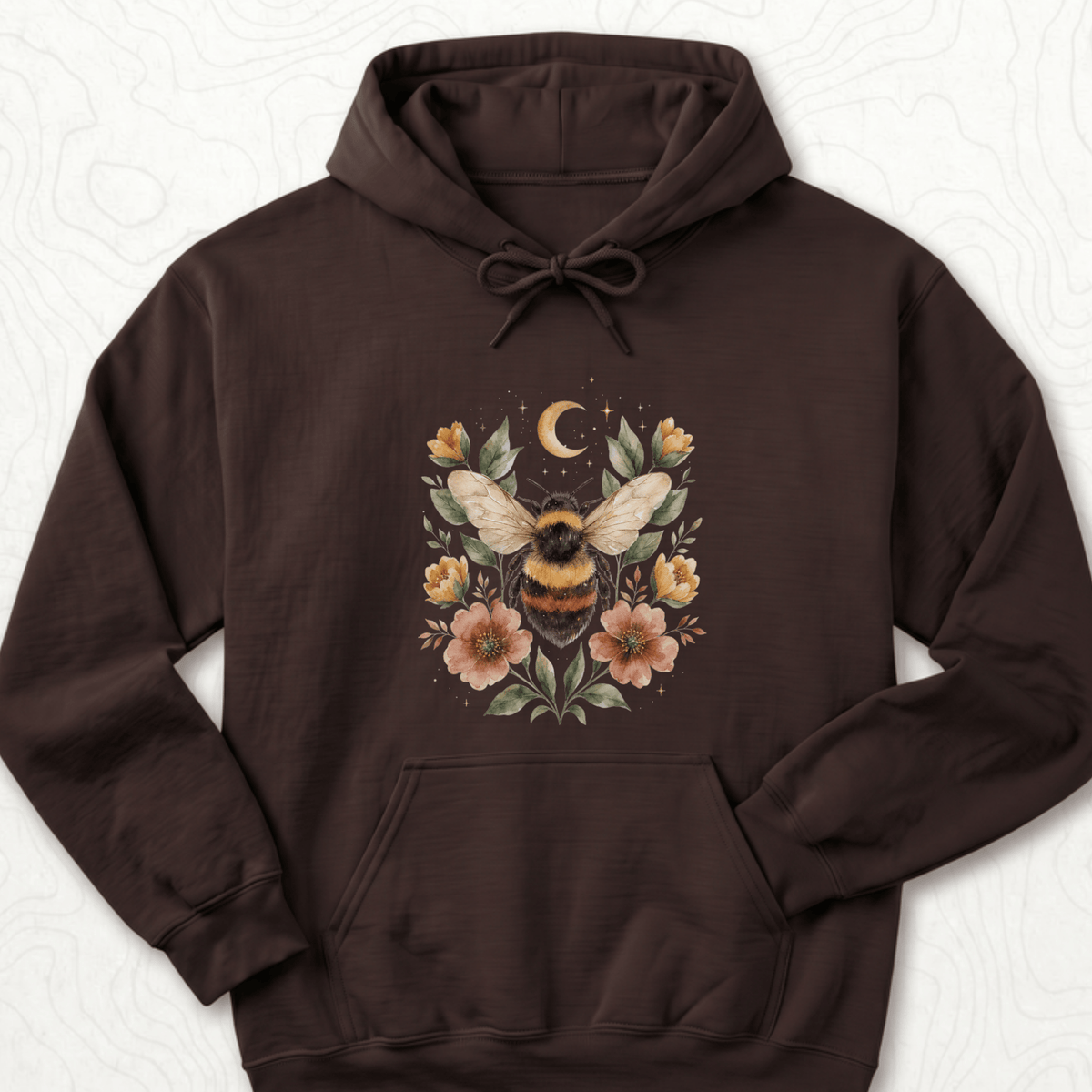 Floral Bumblebee Hoodie