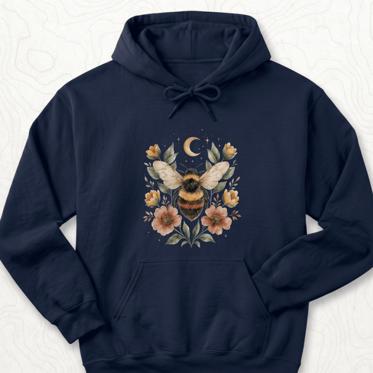 Floral Bumblebee Hoodie