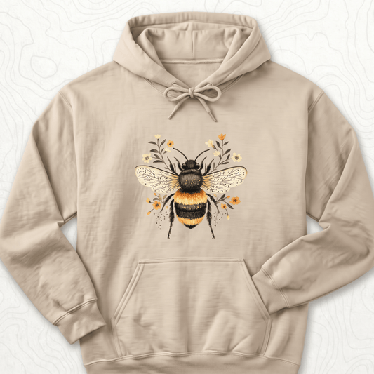 Floral Bumblebee Hoodie