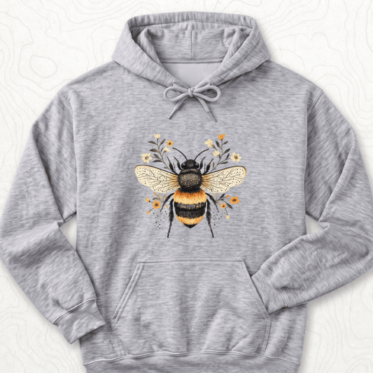 Floral Bumblebee Hoodie
