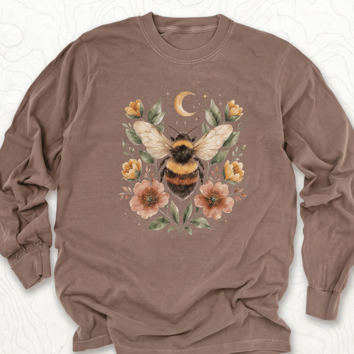 Floral Bumblebee LS T-shirt