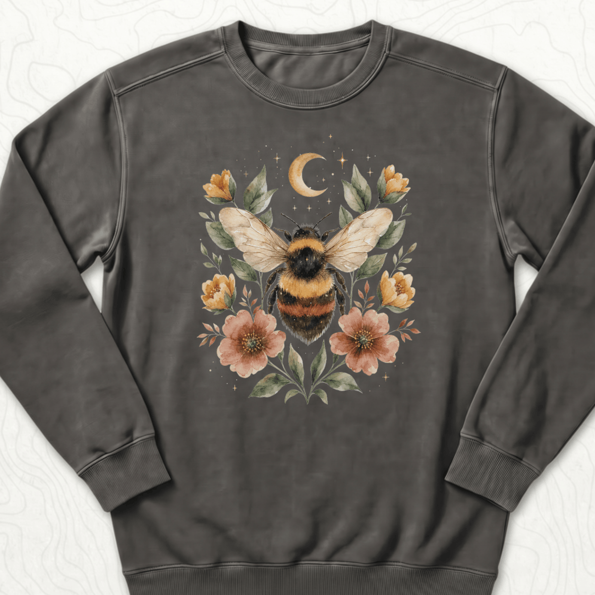 Floral Bumblebee Sweatshirt