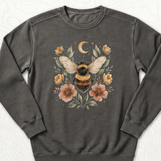 Floral Bumblebee Sweatshirt