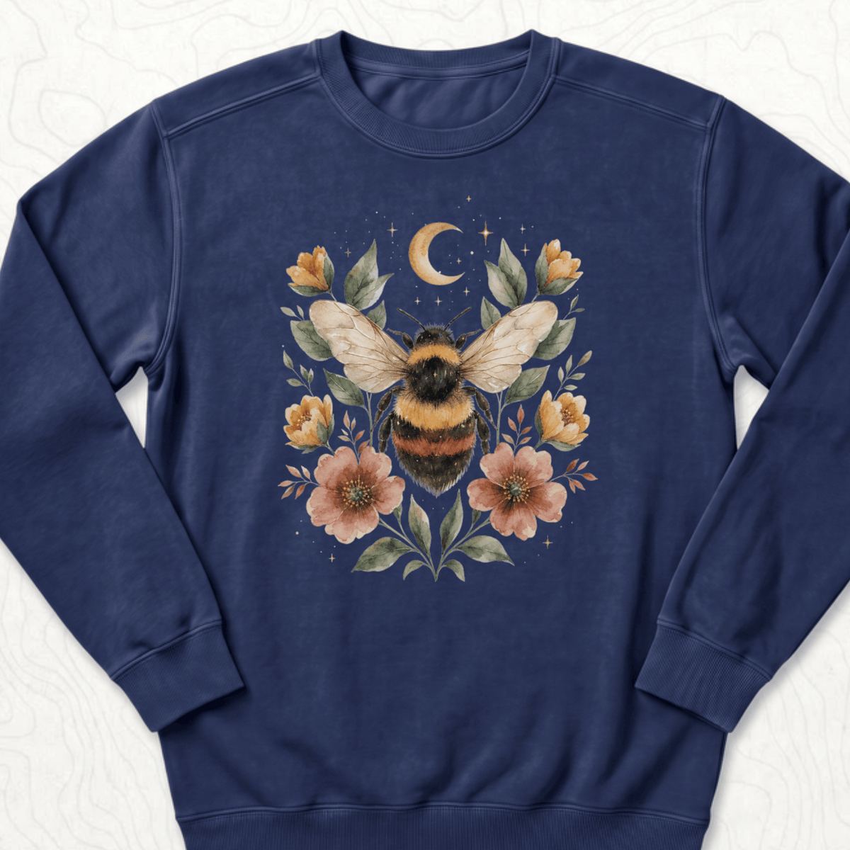 Floral Bumblebee Sweatshirt