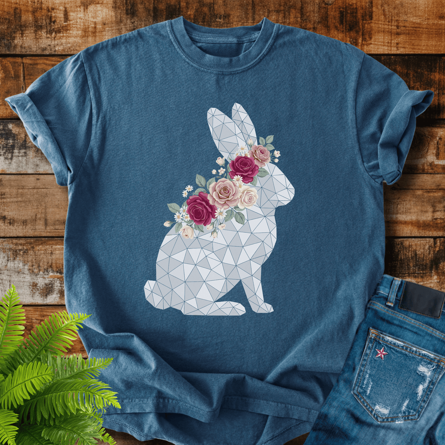Floral Bunny T-shirt