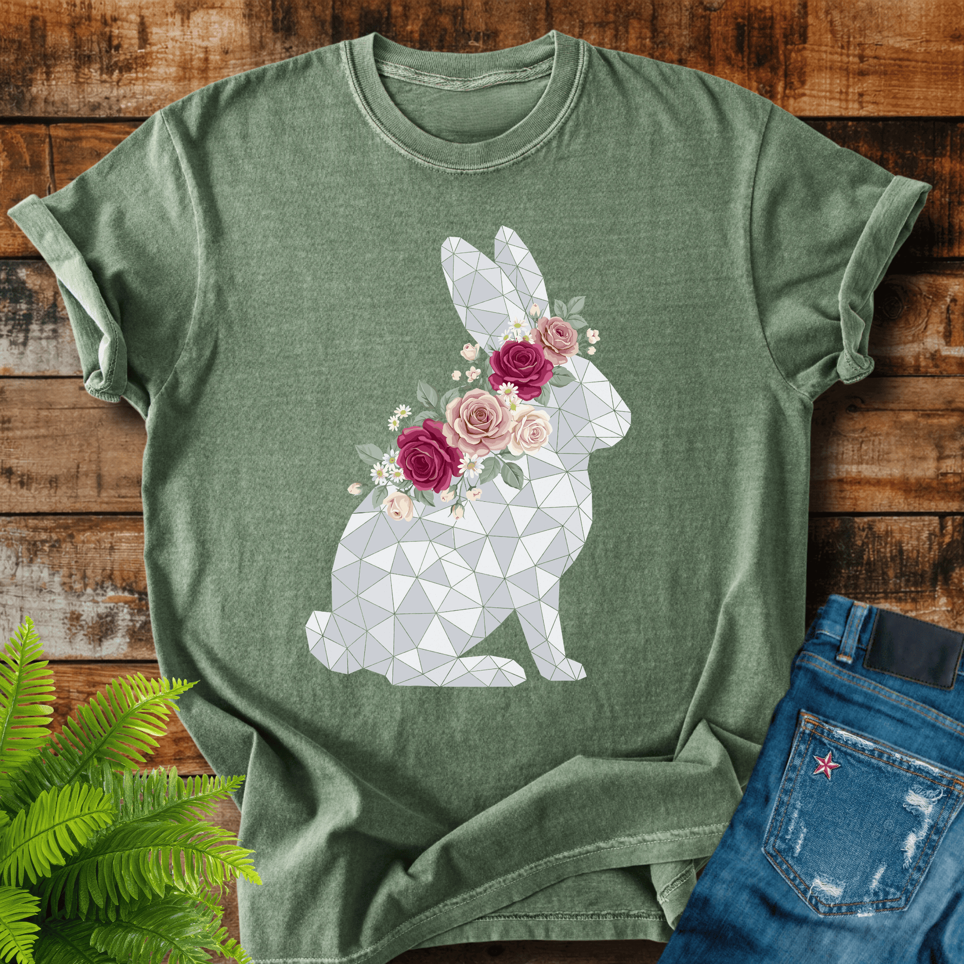 Floral Bunny T-shirt