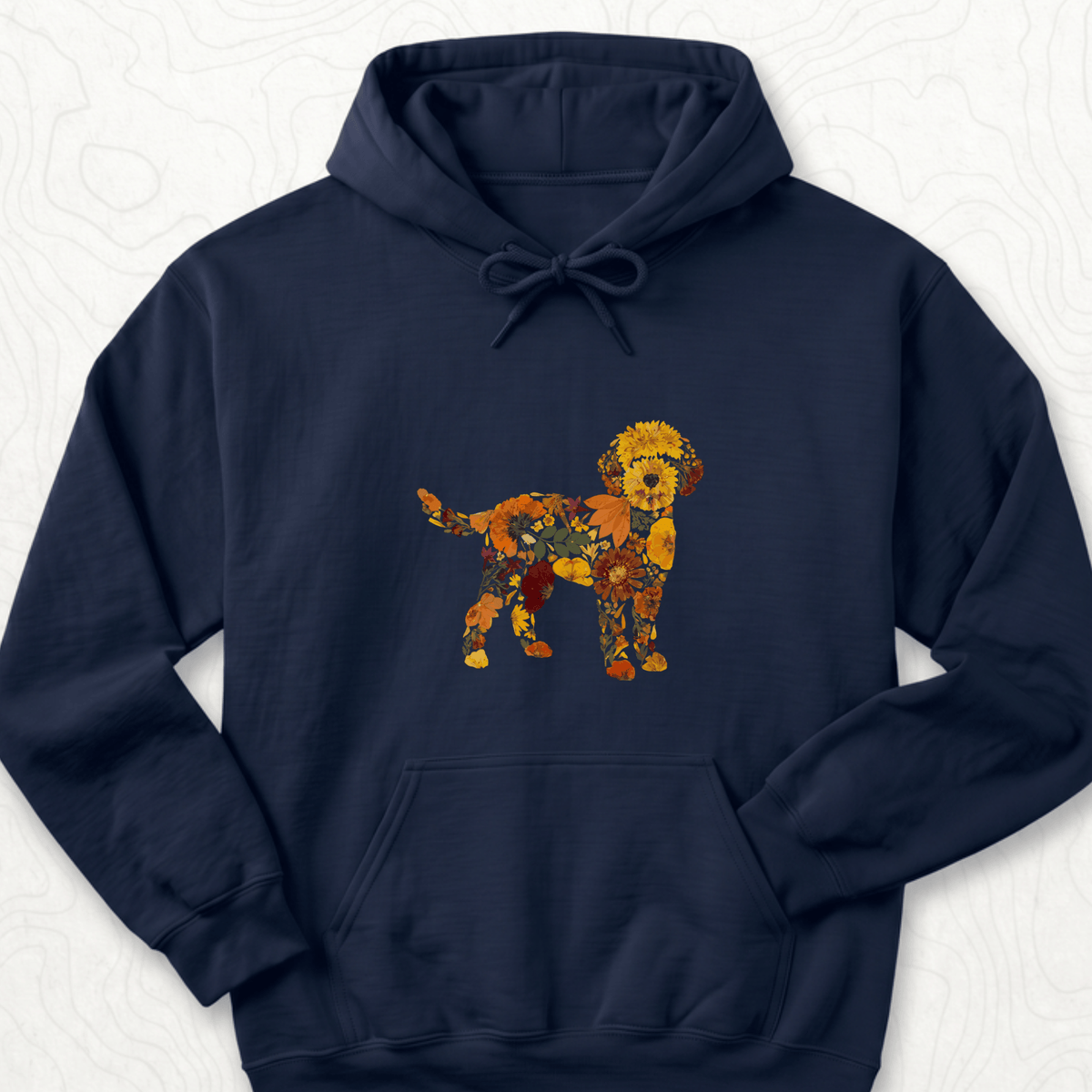 Floral Dog Hoodie