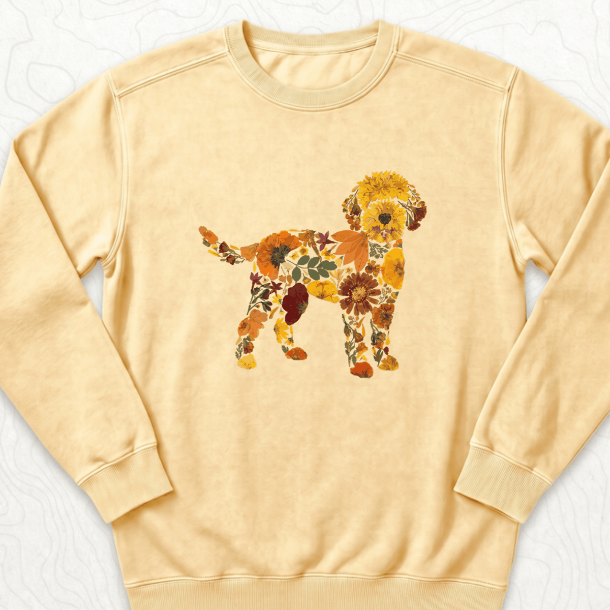 Floral Dog Sweatshirt