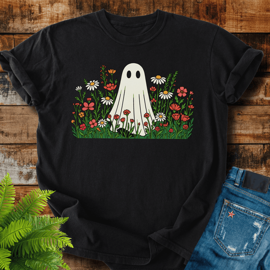 Floral Ghost T-shirt