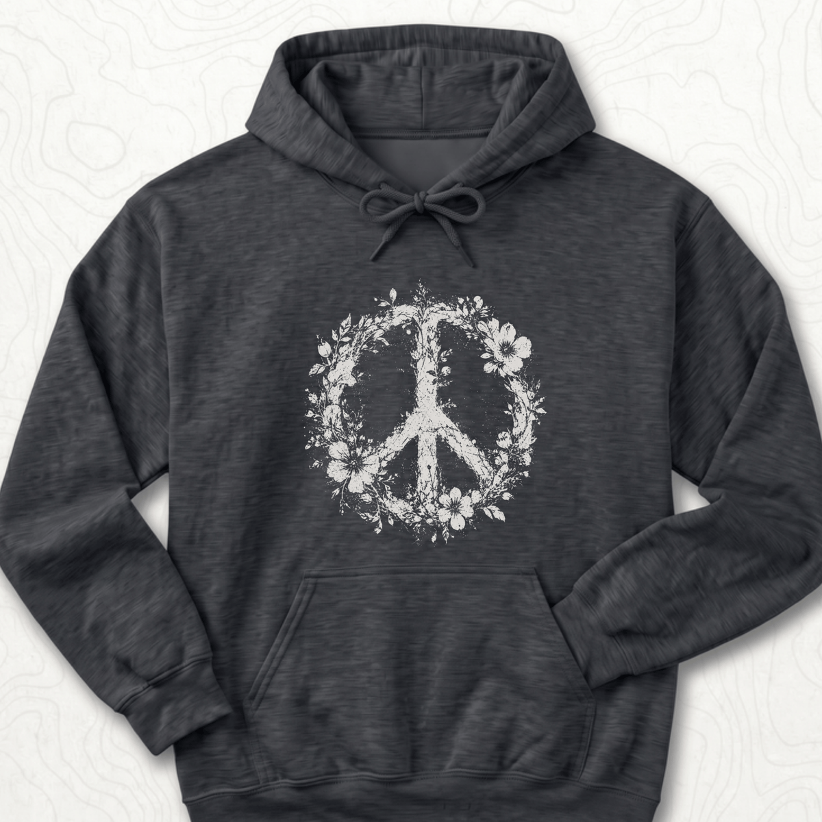 Floral Peace Hoodie
