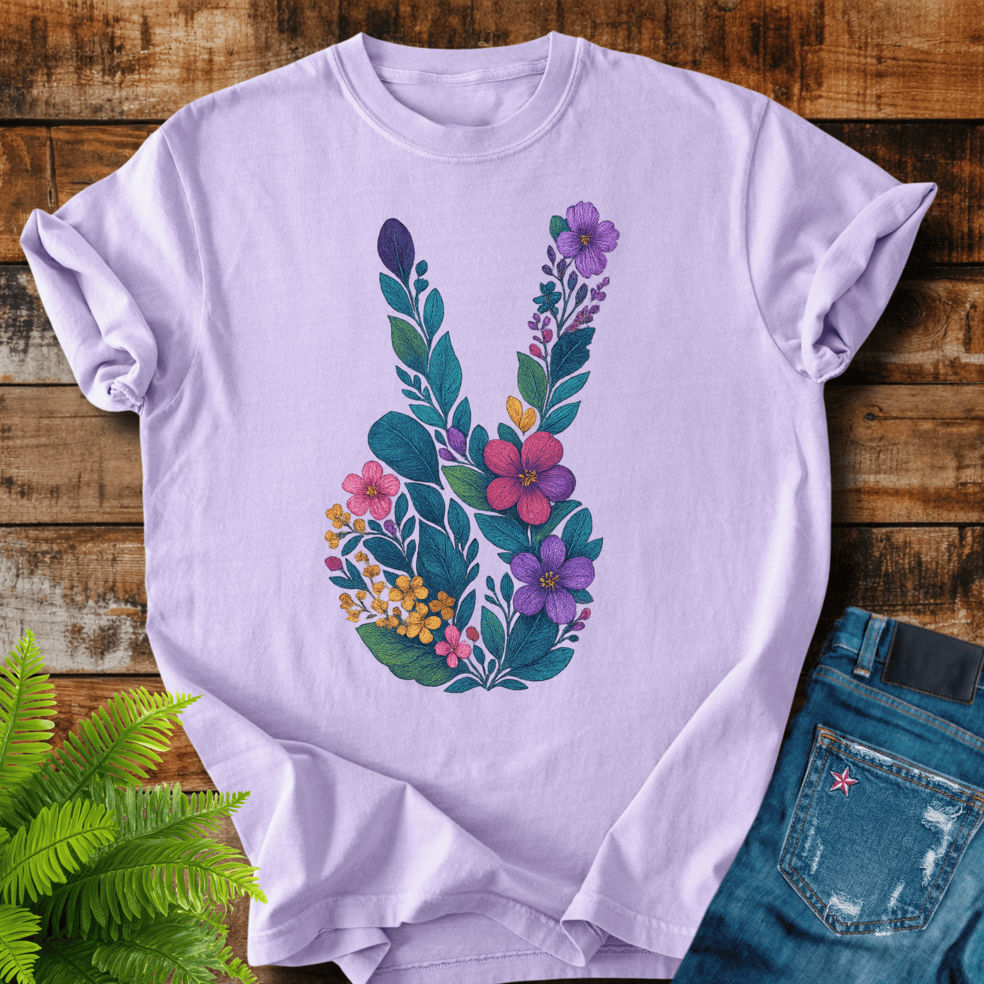 Floral Peace T-shirt