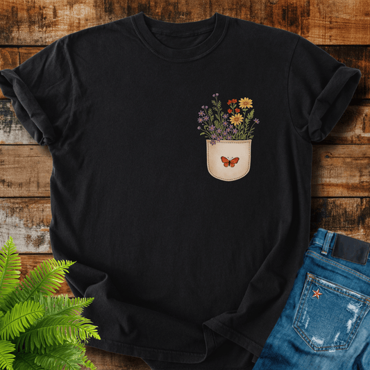 Floral Pocket T-shirt