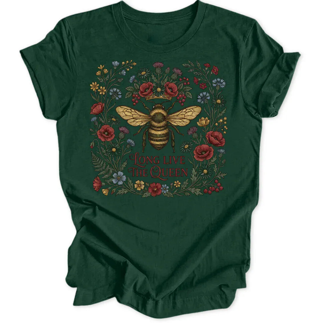 Floral Queen Unisex T-Shirt