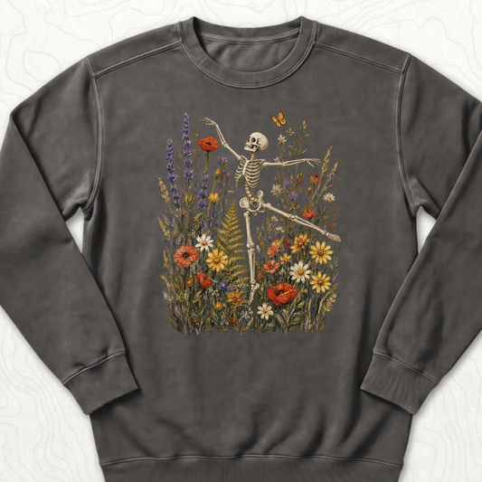 Floral Skeleton Sweatshirt