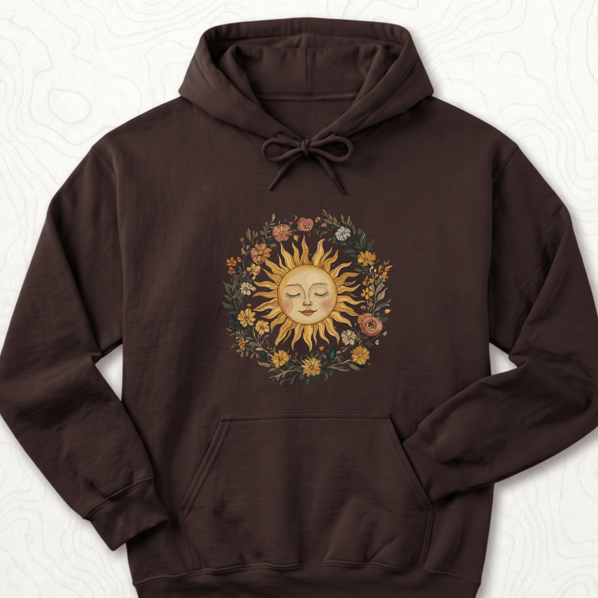 Floral Sun Hoodie
