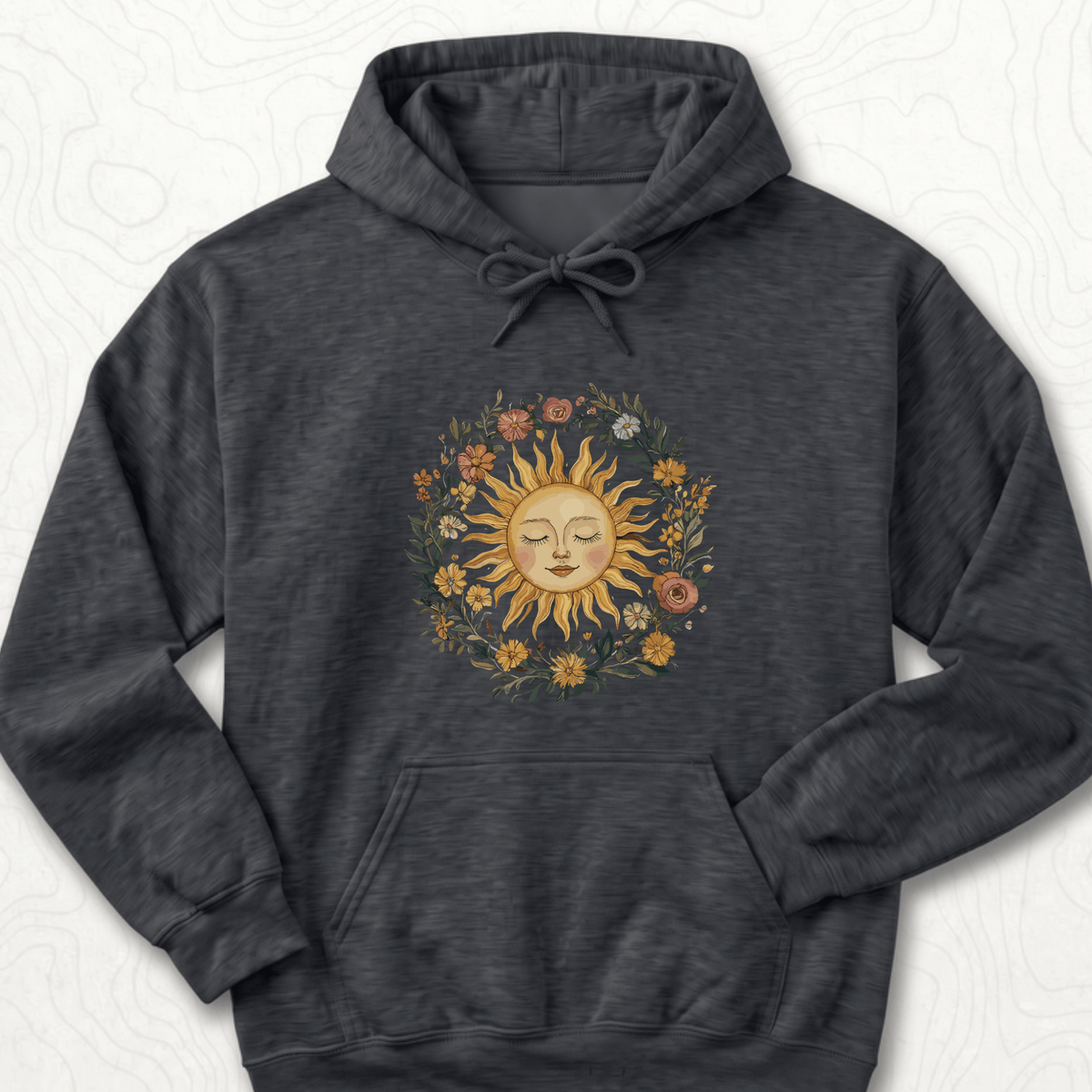 Floral Sun Hoodie