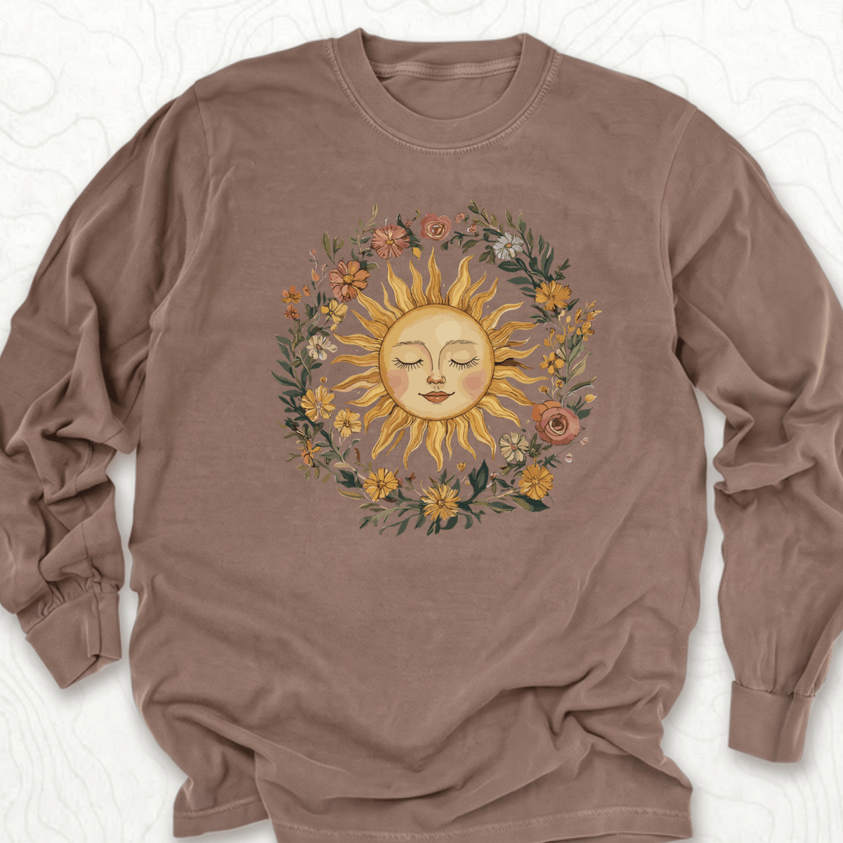 Floral Sun LS T-shirt