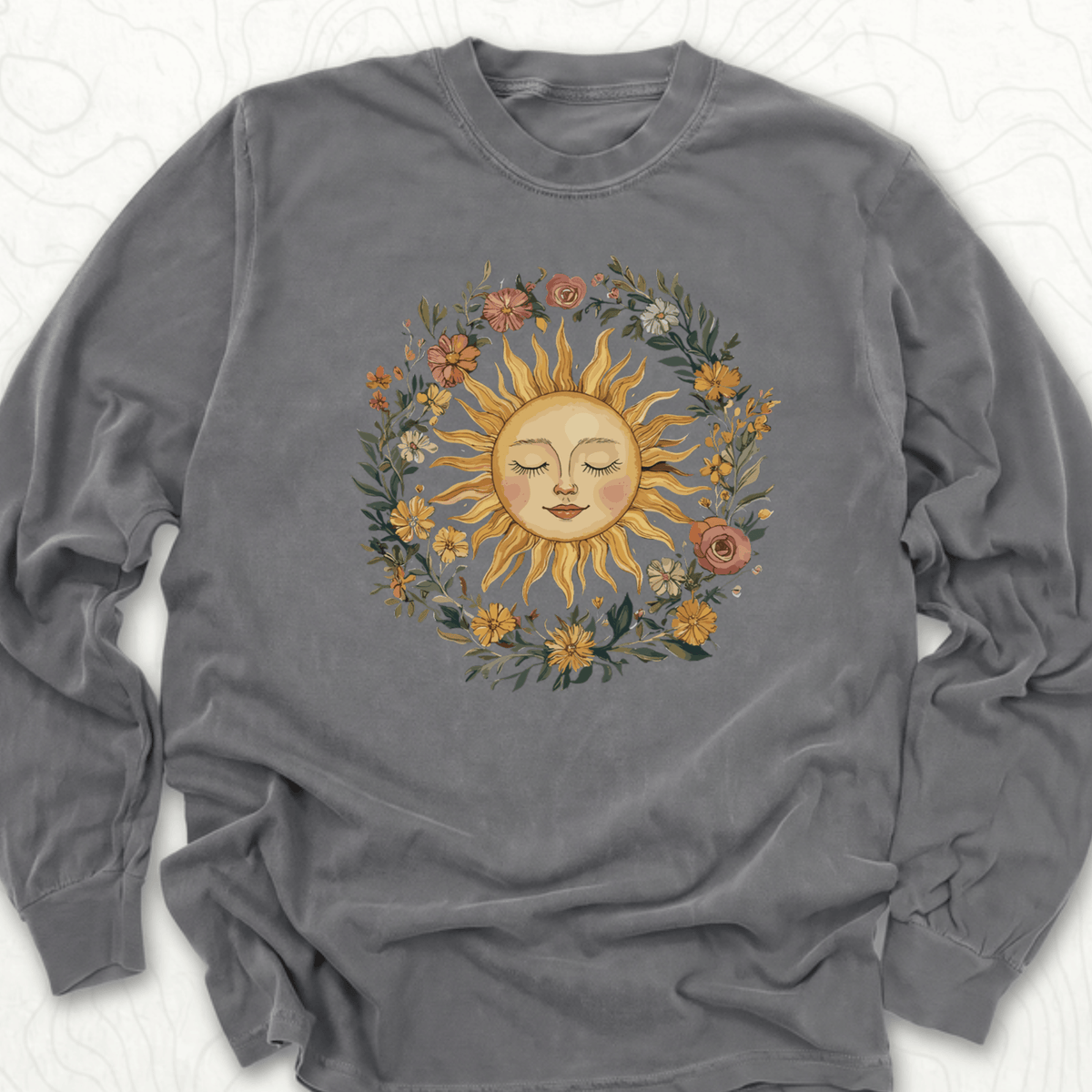 Floral Sun LS T-shirt